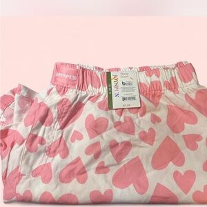 Joyspun Pink Heart Sleep Shorts XL 16-18